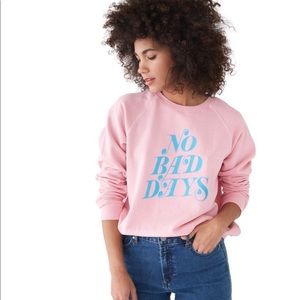 Ban.do No Bad Days Graphic Sweatshirt L